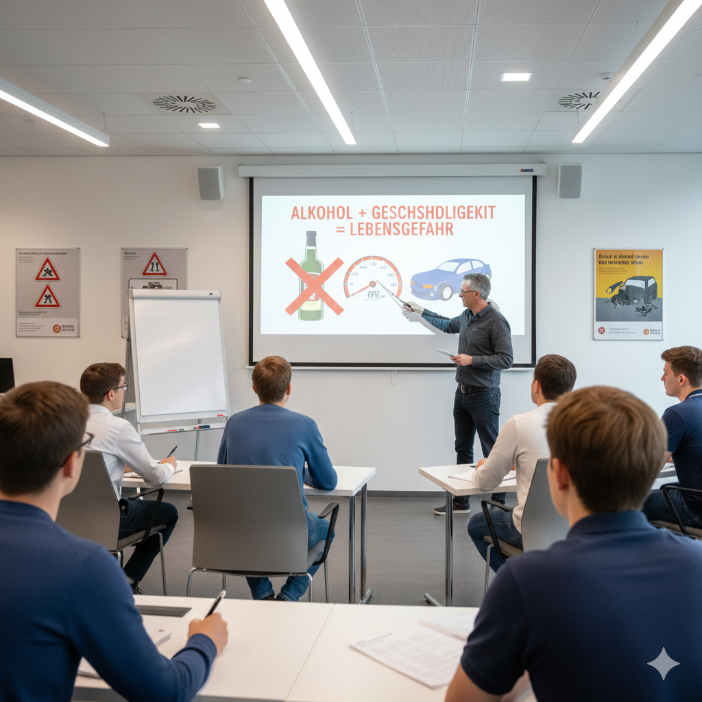 Swiss sensitization course classroom session