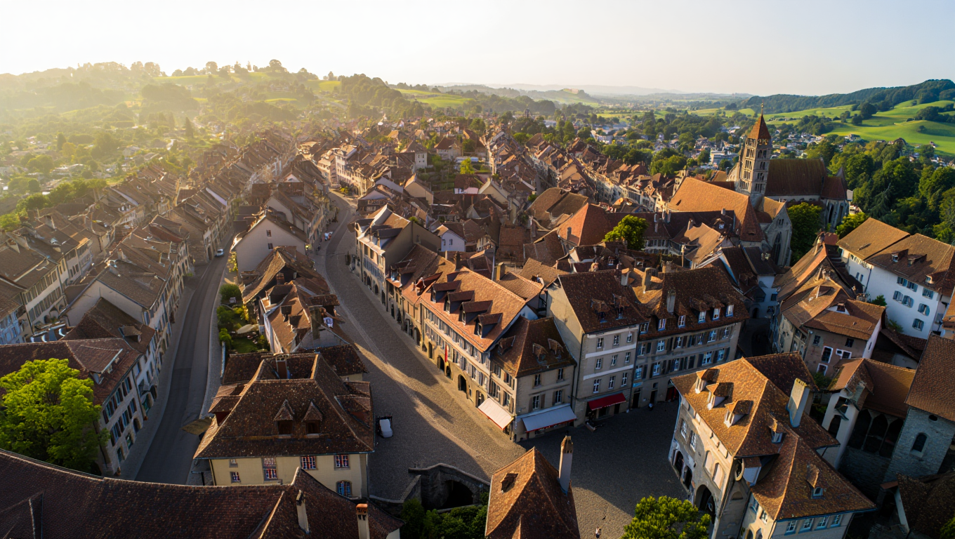Examen pratique de conduite à l'OCN Fribourg — rue en ville et préparation AZUL Auto-École